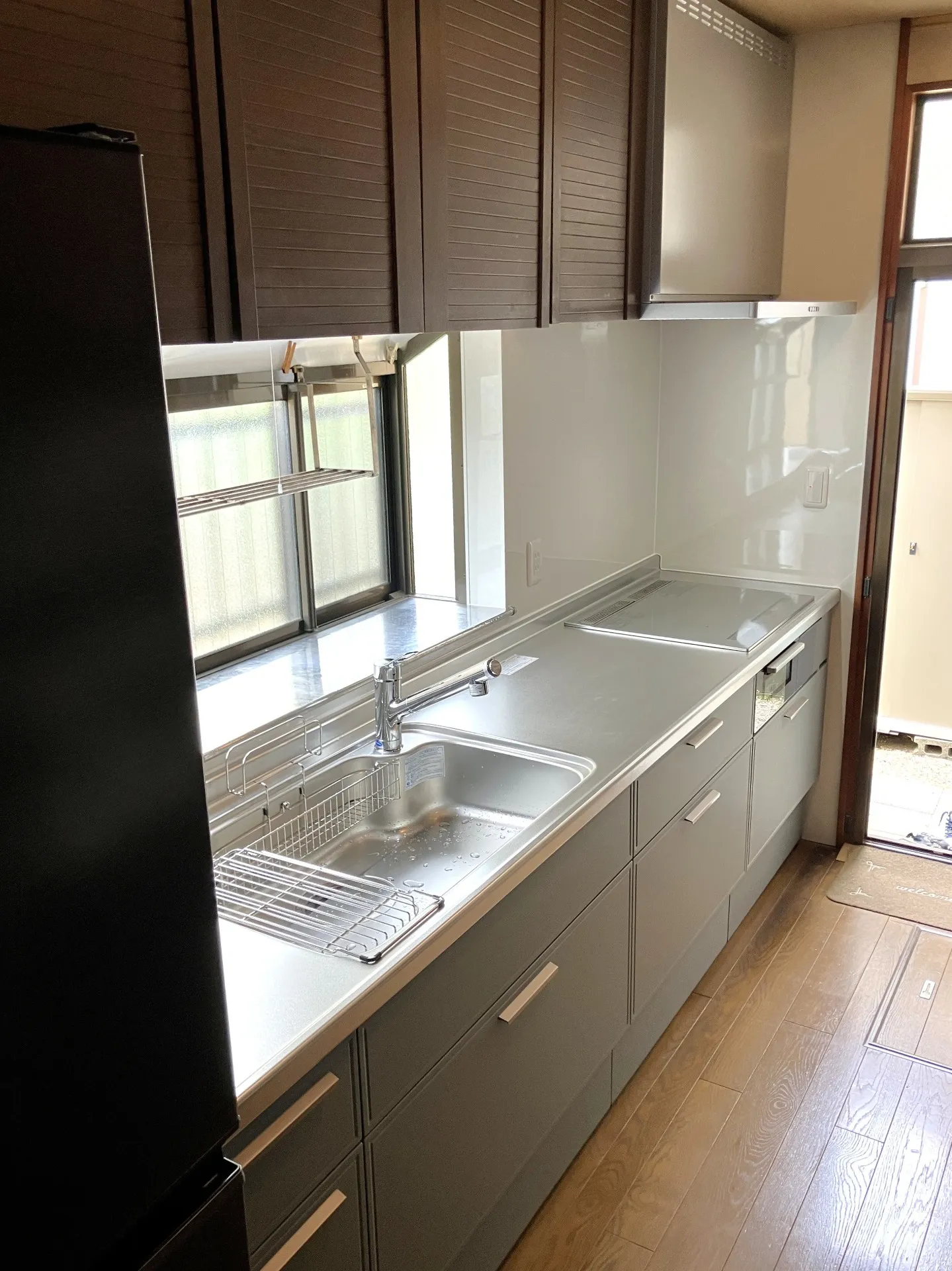 【西宮市】キッチンの水漏れを機にLIXIL「ノクト」へ交換!掃除しやすく快適な空間に